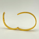 Radiant Diamond-Cut Gold Bangle 20.91 grams | 200012
