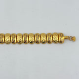 21k Gold Bracelet 13.52 grams 7.5 in & 13mm | 205105