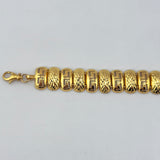21k Gold Bracelet 13.52 grams 7.5 in & 13mm | 205105