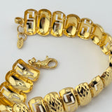 21k Gold Bracelet 13.52 grams 7.5 in & 13mm | 205105