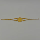 Gold Rashadi Statement Bracelet 13.07 grams | 200099