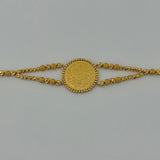 Gold Rashadi Statement Bracelet 13.07 grams | 200099