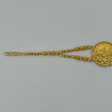 Gold Rashadi Statement Bracelet 13.07 grams | 200099