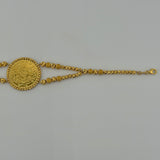 Gold Rashadi Statement Bracelet 13.07 grams | 200099