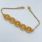 21k Gold 10.67 grams 5 Flower Motif | 205269