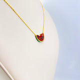 Watermelon Gold Necklace