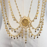 21k Gold Rashadi Traditional Set 119.94 grams | 205425