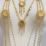 21k Gold Rashadi Traditional Set 119.94 grams | 205425