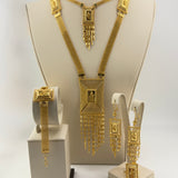 21k Gold Luxury Full Set Rose Flower 89.28 grams | 205434