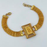 21k Gold Luxury Full Set Rose Flower 89.28 grams | 205434