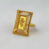 21k Gold Luxury Full Set Rose Flower 89.28 grams | 205434