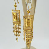 21k Gold Luxury Full Set Rose Flower 89.28 grams | 205434