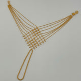 Textured Glove Bracelet 9.39 grams | 200276