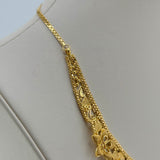 Floral Drop Necklace & Earrings Set 64.53 grams | 200318