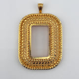 21k Gold PAMP Bar Frame Only 29.0 grams | 205521