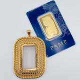 21k Gold PAMP Bar Frame Only 29.0 grams | 205521