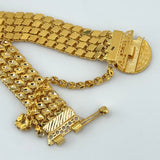Rashadi Coin Halabi Bracelet (4 Row) 36.13 grams | 200339