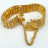 Rashadi Coin Halabi Bracelet (4 Row) 36.13 grams | 200339