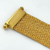Textured Gold Bracelet (7 inch) 20.21 grams | 200336