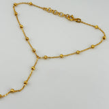 21k Gold GLOVE Modern Bead 2.55 grams | 205534
