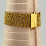 Textured Gold Bracelet (7 inch) 20.21 grams | 200336