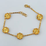 21k Gold Motif Bracelet 10.37 grams | 205546