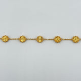 21k Gold Motif Bracelet 10.37 grams | 205546