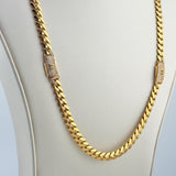 MONACO 21k Gold Set Necklace & Bracelet 36.81 grams | 205555