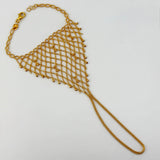 Elegant Hand Chain Gold Glove 9.79 grams | 200350