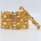 21k Gold Bangles sz MEDIUM 60.68 grams | 205565