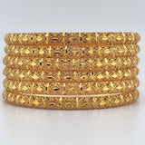 21k Gold Bangles sz LARGE 60.77 grams | 205567