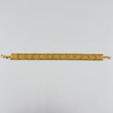 21k Gold Hand rolled link Bracelet 8.93 grams | 205574