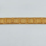 21k Gold Hand rolled link Bracelet 8.93 grams | 205574
