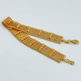 21k Gold Hand rolled link Bracelet 8.93 grams | 205574