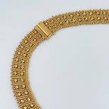21k Gold Luxury Woven Set 142.05 grams | 205575