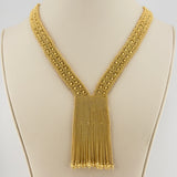 21k Gold Luxury Woven Set 142.05 grams | 205575
