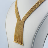 21k Gold Luxury Woven Set 142.05 grams | 205575