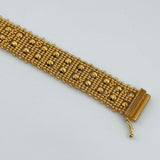 21k Gold Luxury Woven Set 142.05 grams | 205575