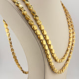 21k Gold HALABI 2 Meter Necklace 98.26 grams | 205579
