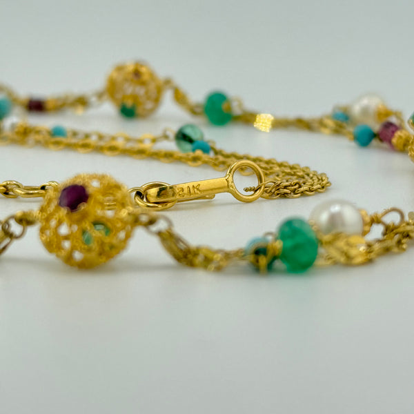 Gemstone Necklace