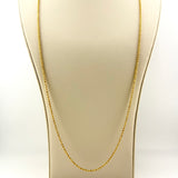 21k Gold Rope Chain 5.14 grams | 199877