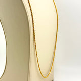 21k Gold Rope Chain 5.14 grams | 199877