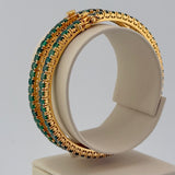 Pair of Emerald Cuffs