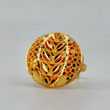 21K Gold Intricate Statement Ring – 3.56 Grams | 205666