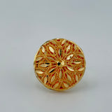 21K Gold Traditional Oval Ring – 3.95 Grams | 205687