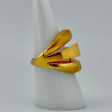 21K Gold Sculptural Statement Ring – 7.15 Grams | 205688