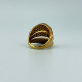 21K Gold Sculptural Statement Ring – 7.15 Grams | 205688
