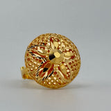 21K Gold Traditional Round Filigree Ring – 3.59 Grams | 205694