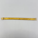 21k Gold Lira Stacker Coin Bracelet 14.41 grams | 205705