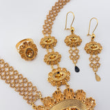21k Gold Luxury Full Set 96.69 grams | 205712